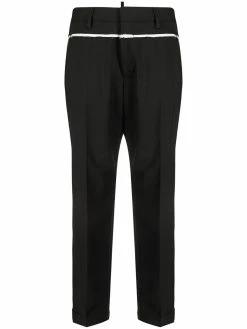 Dsquared2 pantalon fuselé à taille haute