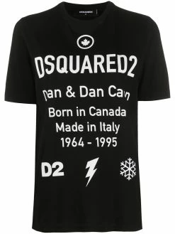 Dsquared2 t-shirt à logo imprimé