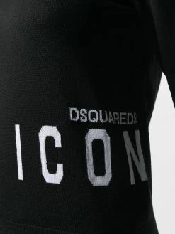 Prix De Rêve Dsquared2 Pull à logo en jacquard pulls femme 11 Dsquared2 pull à logo en jacquard