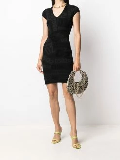 Dsquared2 robe courte à logo imprimé