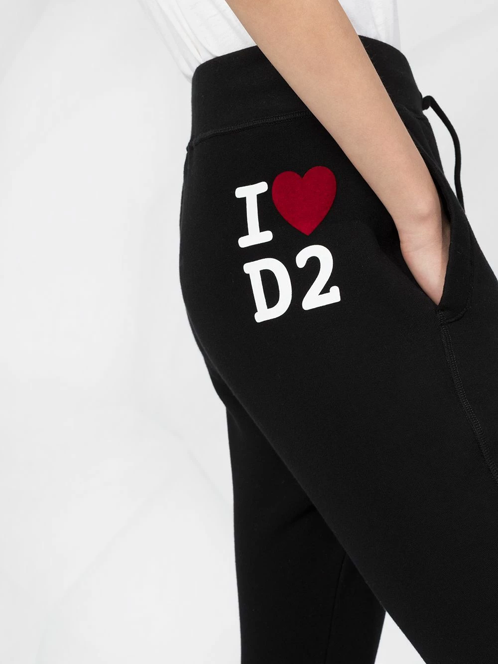 Dsquared2 Pantalon de jogging I Heart D2 Soldes En Ligne pantalons de survêtement femme 7 Dsquared2 pantalon de jogging I Heart D2
