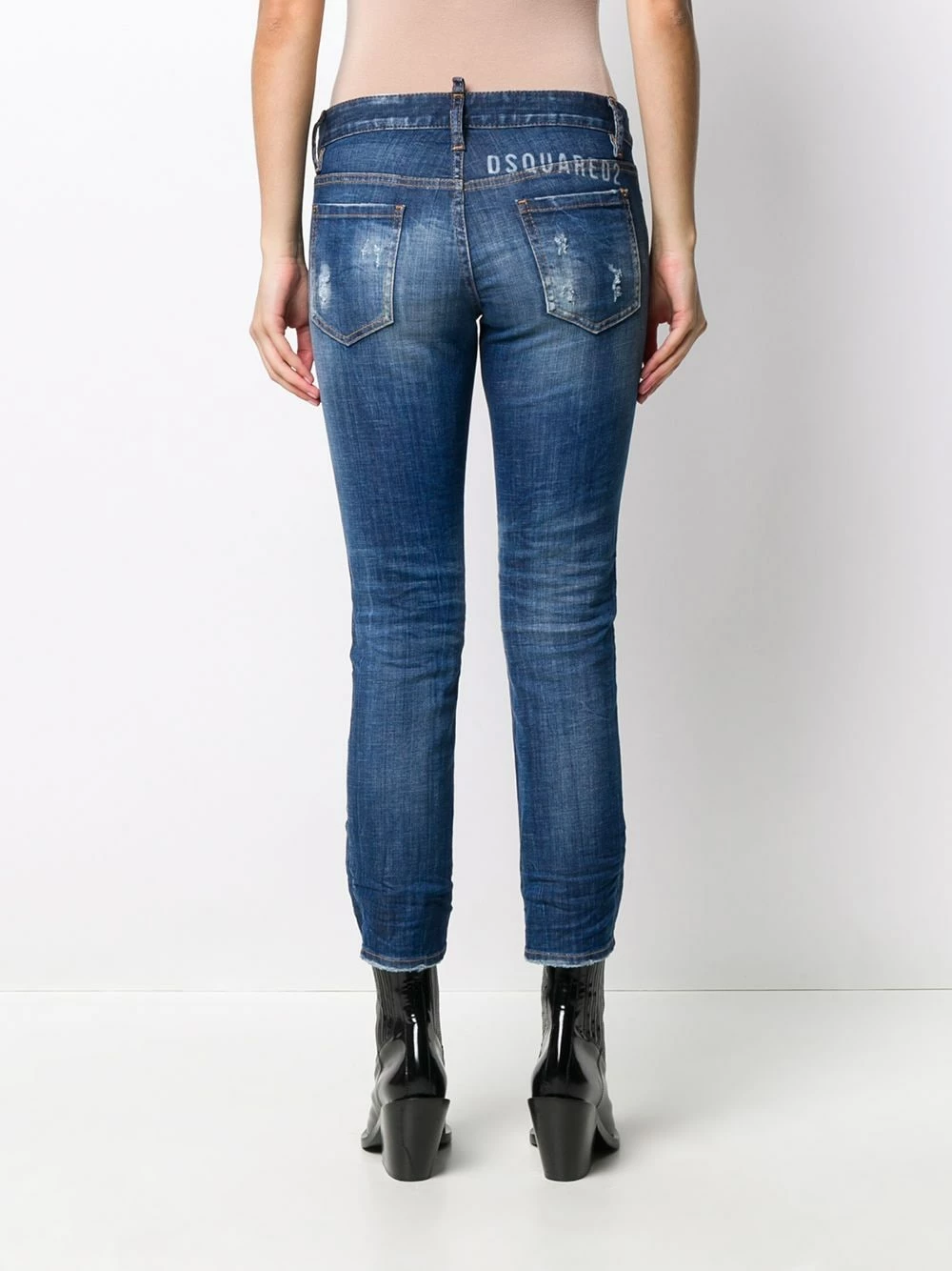 Prix Acceptable Dsquared2 Jean skinny à taille basse jeans skinny femme 6 Dsquared2 jean skinny à taille basse