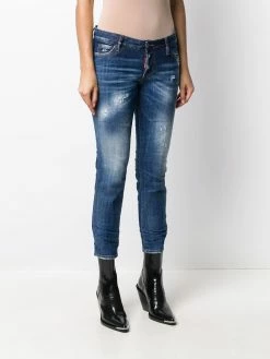 Prix Acceptable Dsquared2 Jean skinny à taille basse jeans skinny femme 11 Dsquared2 jean skinny à taille basse