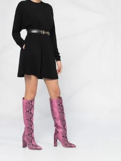 Dsquared2 robe courte à manches longues