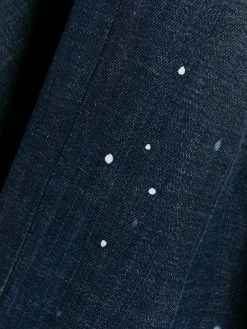 Dsquared2 jean droit à effet taches de peinture