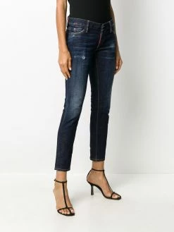 Dsquared2 jean slim à patch logo