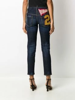 Dsquared2 jean slim à patch logo