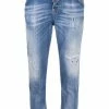 Dsquared2 jean à coupe crop