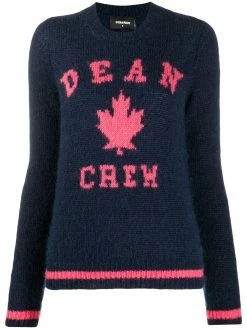 Dsquared2 pull en maille intarsia
