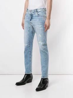 Dsquared2 jean slim à effet usé