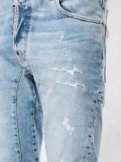 Dsquared2 jean slim à effet usé
