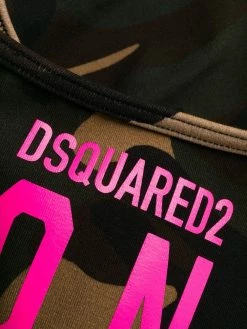 Dsquared2 brassière à logo imprimé