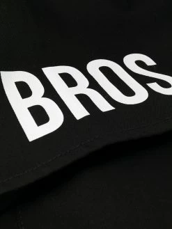 Dsquared2 pantalon crop à détail de slogan