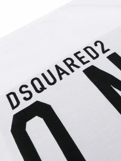 Dsquared2 serviette à logo imprimé