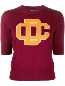 Dsquared2 pull en maille intarsia