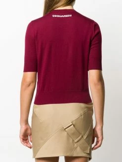 Dsquared2 pull en maille intarsia