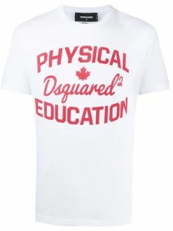 Dsquared2 t-shirt Physical Education à logo