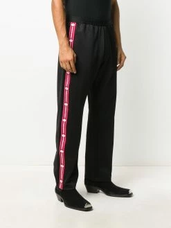 Dsquared2 pantalon de jogging à bandes monogrammées