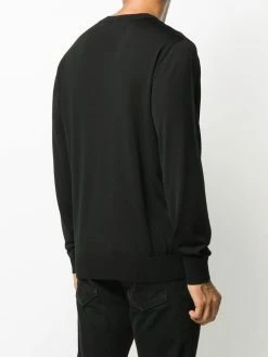 Dsquared2 pull à logo en maille intarsia