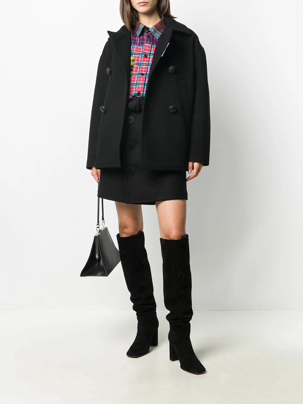 Prix Refroidis Dsquared2 Jupe à taille haute jupes taille haute femme 4 Dsquared2 jupe à taille haute