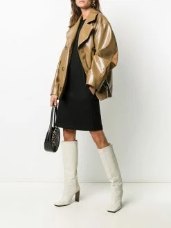 Dsquared2 robe droite à manches courtes