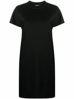 Dsquared2 robe droite à manches courtes