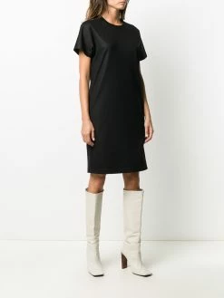 Dsquared2 robe droite à manches courtes