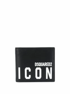 Dsquared2 portefeuille Icon à imprimé logo