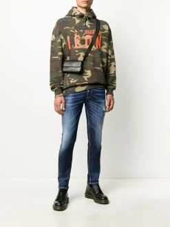 Dsquared2 sweat à capuche à motif camouflage