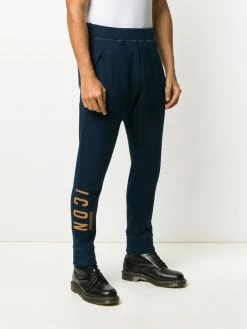 Dsquared2 pantalon de jogging à logo imprimé