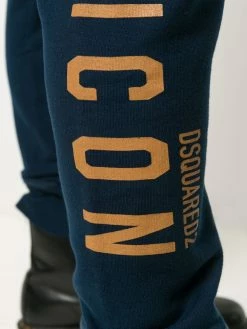 Dsquared2 pantalon de jogging à logo imprimé