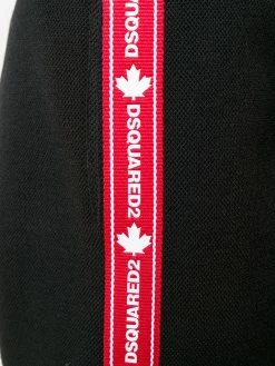 Dsquared2 pantalon de jogging à bandes monogrammées