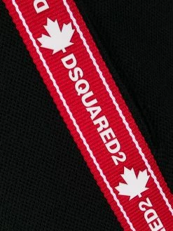 Dsquared2 pantalon de jogging à bandes monogrammées