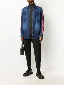 Dsquared2 chemise à bandes monogrammées