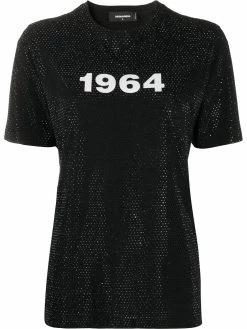 Dsquared2 t-shirt à logo à ornements