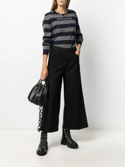 Dsquared2 pull rayé à logo