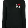 Dsquared2 Marchandise de première qualité Pull à logo imprimé pulls femme 2 Dsquared2 pull à logo imprimé