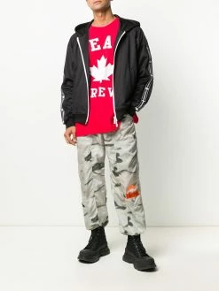 Dsquared2 veste zippée à capuche