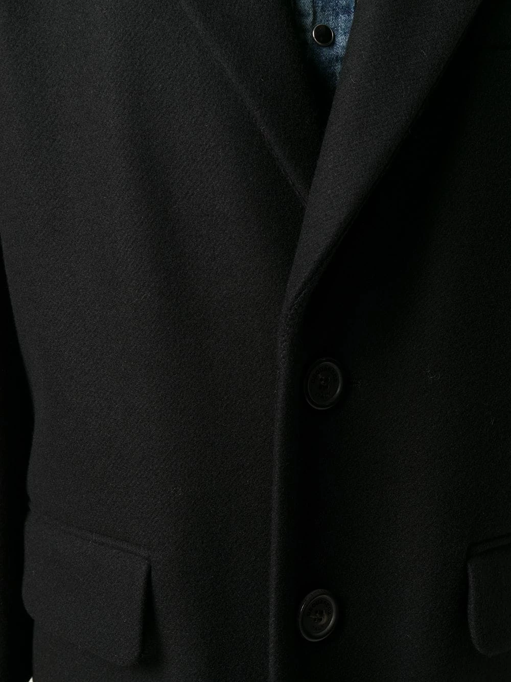 Dsquared2 Prix Compétitif Manteau droit ajusté manteaux à simple boutonnage femme 7 Dsquared2 manteau droit ajusté