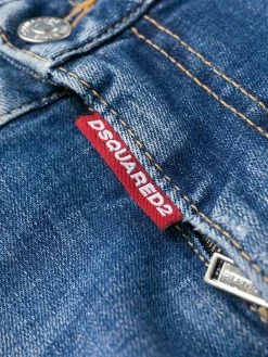 Dsquared2 jean à logo brodé