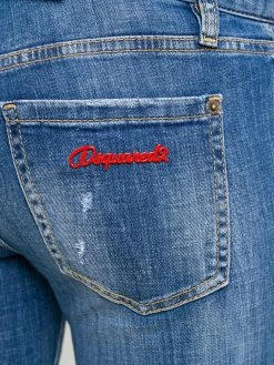 Dsquared2 jean à logo brodé