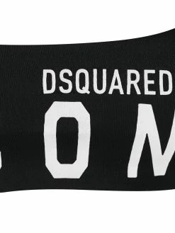 Dsquared2 Haut de bikini à logo imprimé Prix Favorable bikinis femme 7 Dsquared2 haut de bikini à logo imprimé