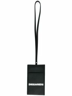 Dsquared2 porte-cartes à laniÚre portée autour du cou
