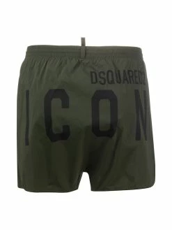 Dsquared2 short de bain Icon à logo imprimé