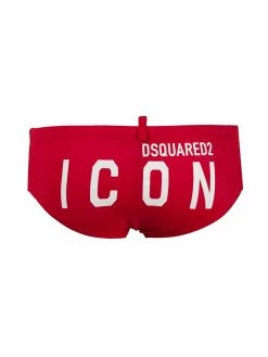 Dsquared2 slip de bain à logo Icon