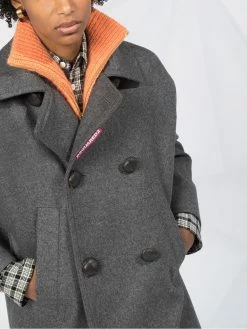 Dsquared2 manteau à boutonnière croisée