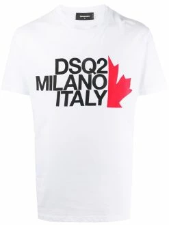 Dsquared2 t-shirt Milano à logo imprimé