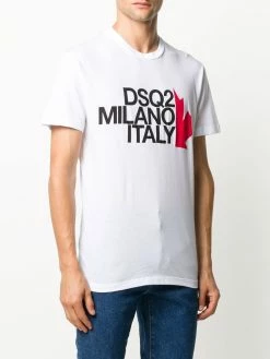 Dsquared2 t-shirt Milano à logo imprimé