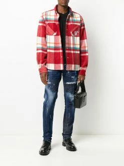 Dsquared2 jean slim à effet usé