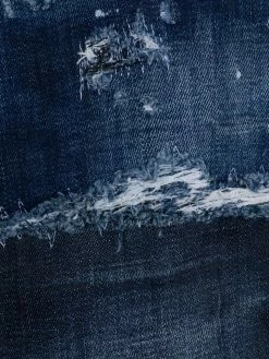 Dsquared2 Prix De Rêve Jean crop à effet usé jeans courts femme 14 Dsquared2 jean crop à effet usé